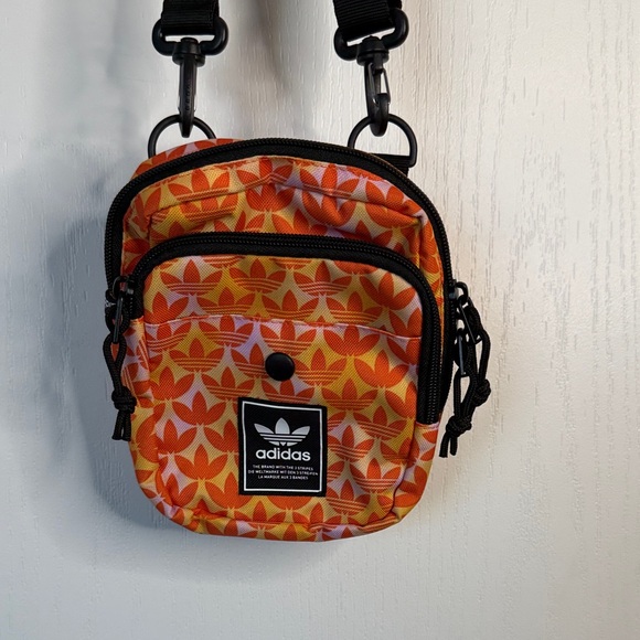 Adidas Vibrant Orange Crossbody Bag - Picture 1 of 3